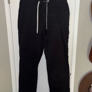 Women's Black Drawstring Joggers